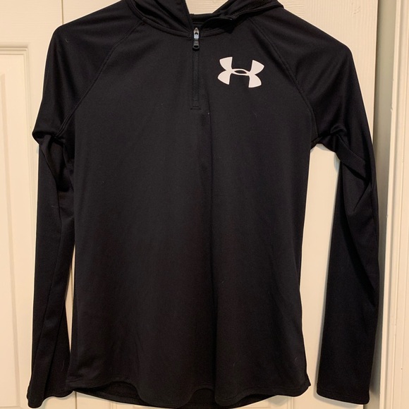 Black under armor half zip - Picture 2 of 2